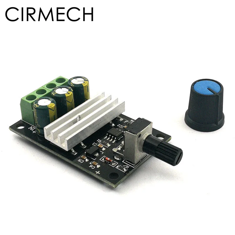 CIRMECH PWM регулятор двигателя пост. Тока 6V 12V 24V 28V3A переключатель скорости модуль