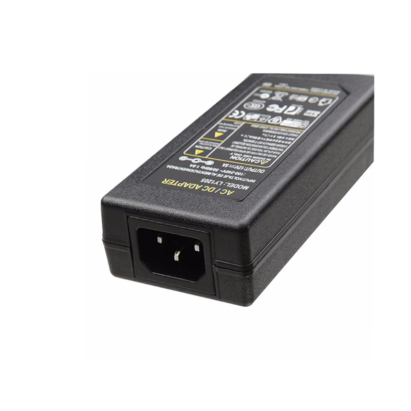CLAITE 100-240 В AC к DC адаптер питания зарядное устройство 12 5A 60 Вт US/AU/EU/UK Разъем для