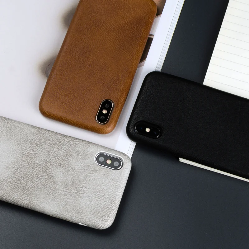 Ретро Чехол из искусственной кожи с рисунком для телефона iphone 7 8 6s plus мягкий чехол