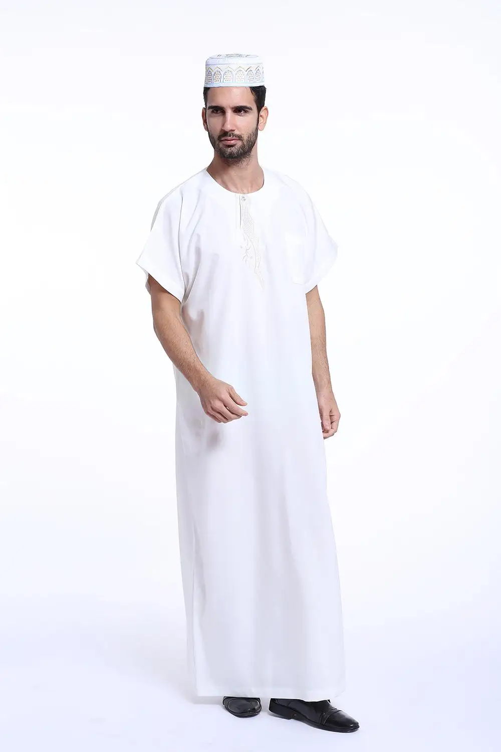 Мужская Тауб Abaya Robe мусульманский исламский Дафа ДаШа Арабская кафтановая Saudi Style