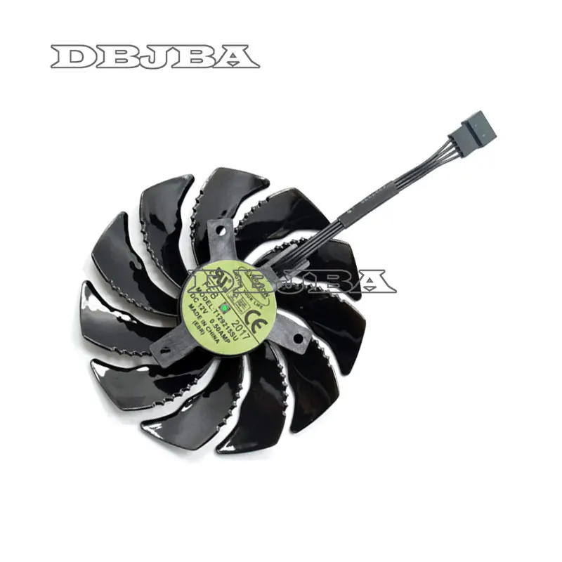 Кулер для видеокарты Gigabyte GeForce GTX 1050 Ti RX 480 470 570 580 1060 G1 88 мм | Компьютеры и офис