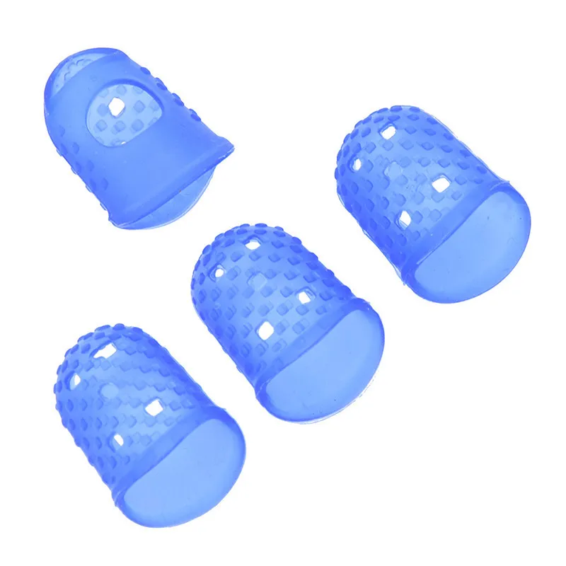 4 шт многоцветные наперсток протектор силиконовые швейные инструменты для шитья