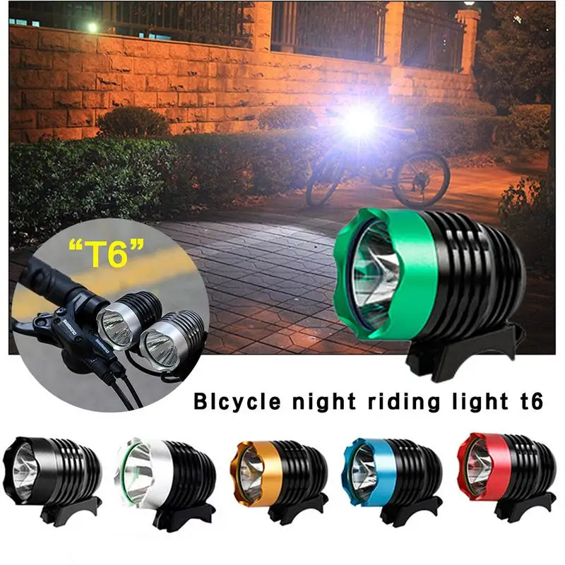 Фсветильник велосипедный T6 для езды по ночам USB-зарядка | Спорт и развлечения - Фото №1