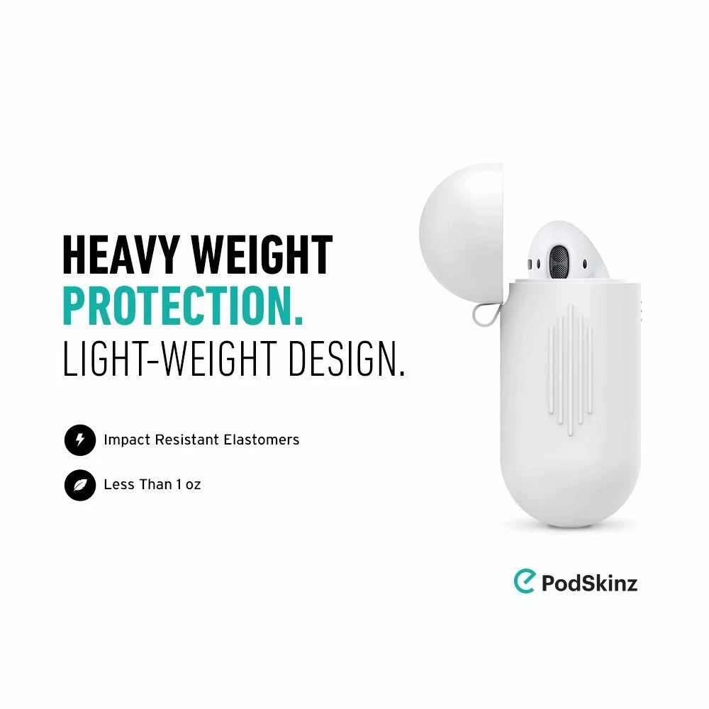 Мягкий силиконовый чехол для Airpods ударопрочный защитный наушников iphone X XS MAX XR