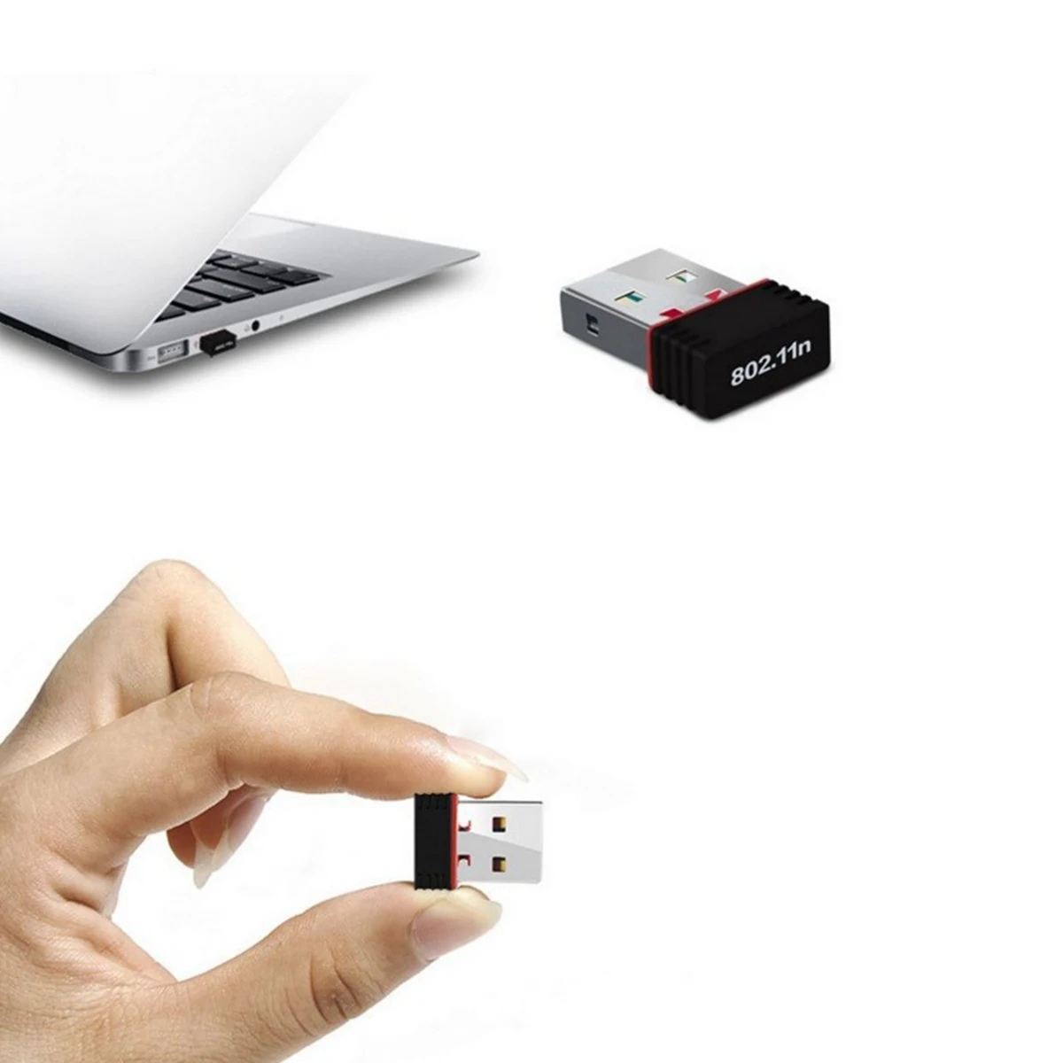 SOONHUA беспроводная WiFi сетевая карта мини USB Lan Dongle Адаптеры сетевые карты 150 Мбит/с