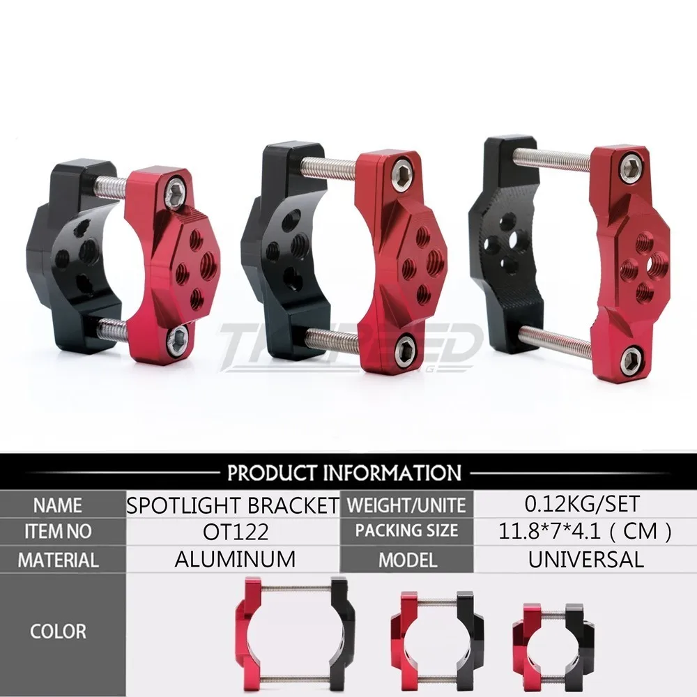 32MM 42MM 64MM Universal Motorcycle Accessories Multifunction Handlebar Holders Bracket Clamp For Light Headlight Side Mirrors | Автомобили