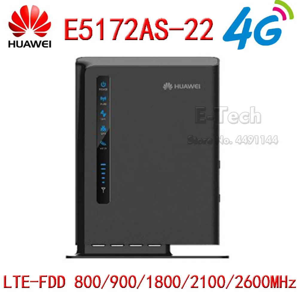 10 шт./лот разблокированный Huawei E5172s 22 4G LTE мобильный Hotspot шлюз WiFi роутер ключ CPE