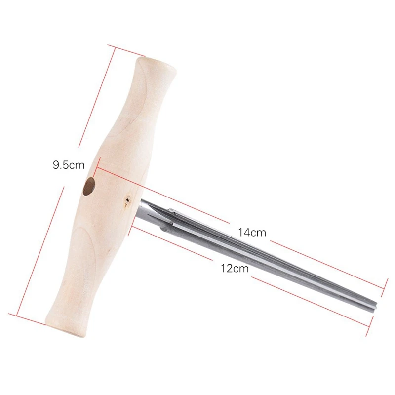 Скрипка Peg Hole Reamer 1:30 коническая с деревянной ручкой для 3/4 4/4 Violins Luther Tool|Детали и