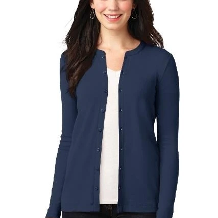 Порты и разъёмы Authority LM1008 дамы Concept Stretch Button-Front Cardigan платье Синий Темно-Малый |
