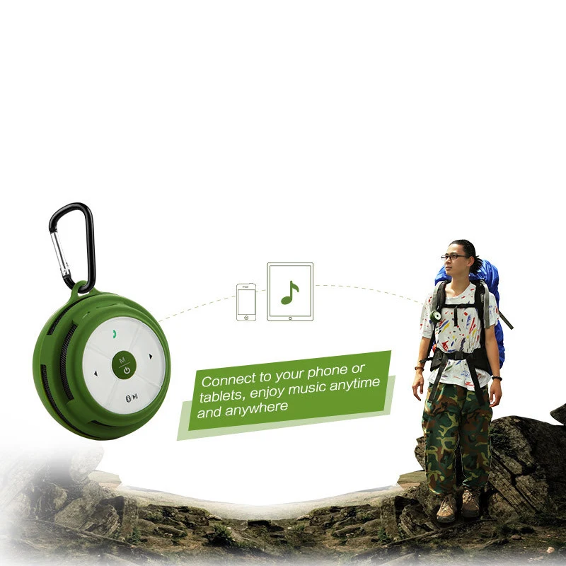 См. Меня здесь Bv200 беспроводной Bluetooth динамик открытый портативный мини