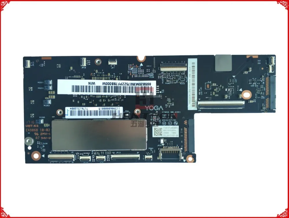 Отличное качество FRU: 5B20M35075 для Lenovo Yoga 910 13IKB материнская плата ноутбука CYG50 NM A901 SR2ZV
