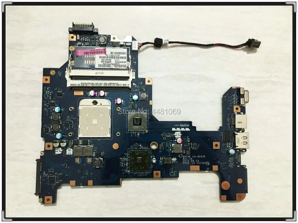 Для Toshiba L670D L675D ноутбук K000103970 NALAE LA 6053P материнская плата DDR3 K000103980 полностью