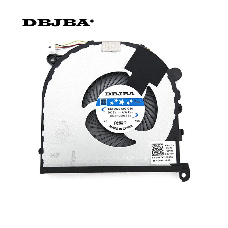 Вентилятор GPU для Dell XPS 15 9550 Precision 5510 P/N 0RVTXY DFS501105PR0T FG11|Охлаждающие подставки
