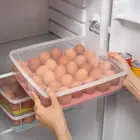 Пластиковая коробка для яиц, 21030 ячеек, Кухонный Контейнер для хранения яиц, Штабелируемый органайзер для хранения на холодильник, контейнер для яиц