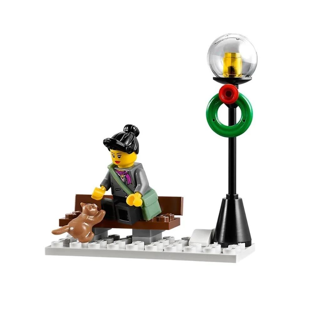 Совместимость Legoe создатель Expert 10235 строительные блоки игрушки для детей Кирпичи