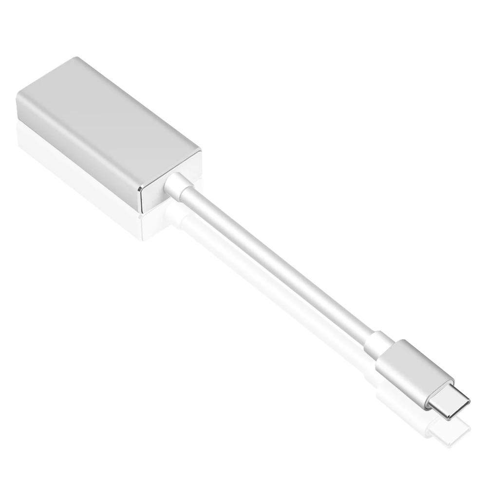Адаптер KEBIDU USB C к DisplayPort 3 1 Type папа DP Женский адаптер конвертер Поддержка 4K 1080P для