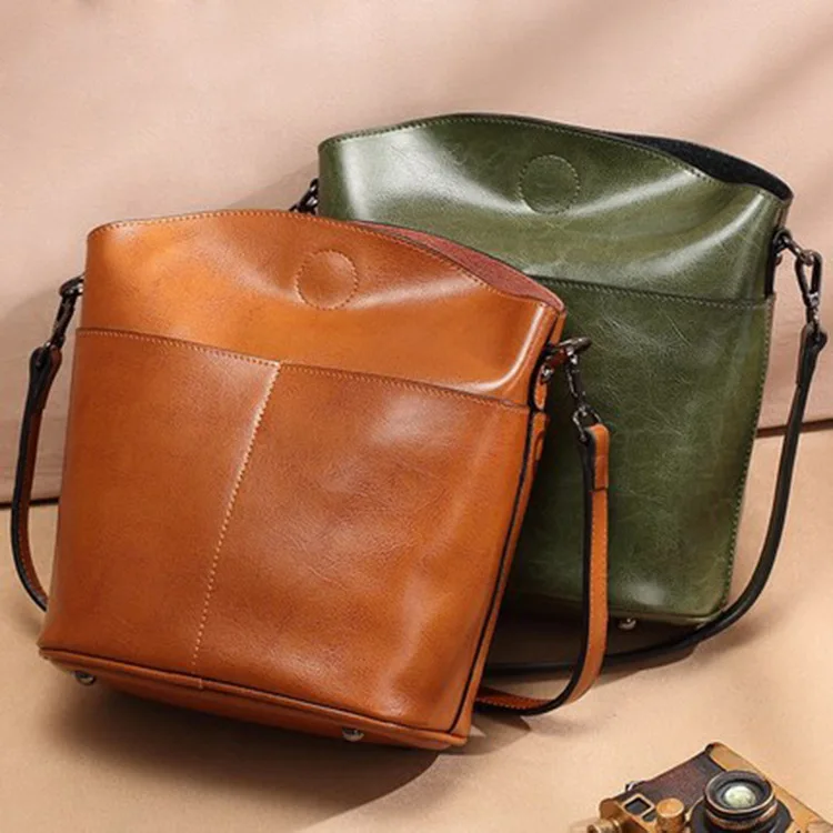 

Kajie Genuine Leather Small Shell Women Messenger Bags Vinatge Crossbody Bags For Women Carteras Mujer Shoulder Bag Purses