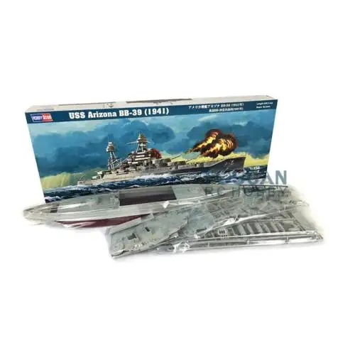 Trumpeter 86501 1/350 USS Аризона линкор 1941 Сборная модель военного корабля|Наборы для