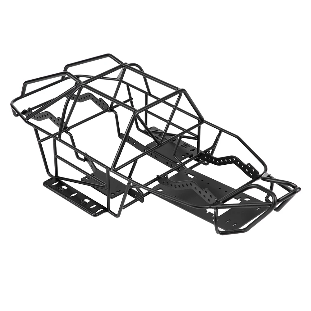 Черная фоторамка для радиоуправляемого автомобиля Axial SCX10II AX90046 масштаб 1/10 тонкие