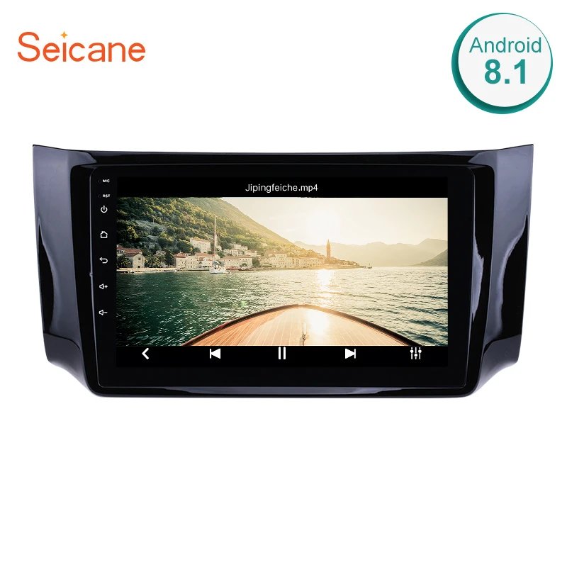 

Автомобильный мультимедийный плеер Seicane, Android 7,1/8,1, 10,1 дюйма, для 2012-2016 NISSAN SYLPHY, GPS-навигация, поддержка управления рулевым колесом