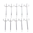 10x крюк панель перфорированная стеновая мастерская для хранения длина фиксации 10 см