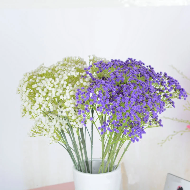 6 веток Звезды Цветок Имитация Поддельные Gypsophila цветы искусственные невесты