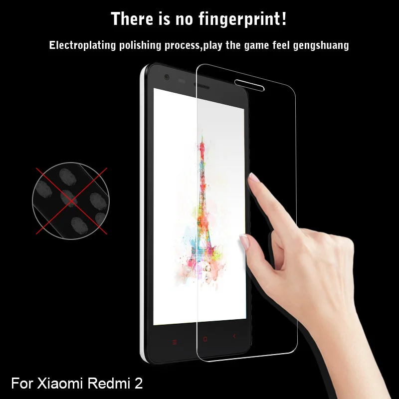 Mcdark 2.5D 9H Tempered Glass For Xiaom Redmi Note 2 Screen Protector Xiaomi 2/ 3/ 4 Toughened Phone Cover Film | Мобильные телефоны