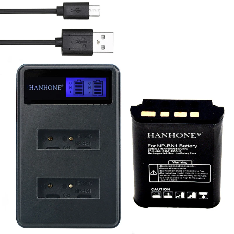 1PCS NP-BX1 NP BX1 Battery+ USB LCD Charger For SONY DSC RX1 RX100 RX100iii M3 M2 RX1R WX300 HX300 HX400 HX50 HX60 GWP88 PJ240E |