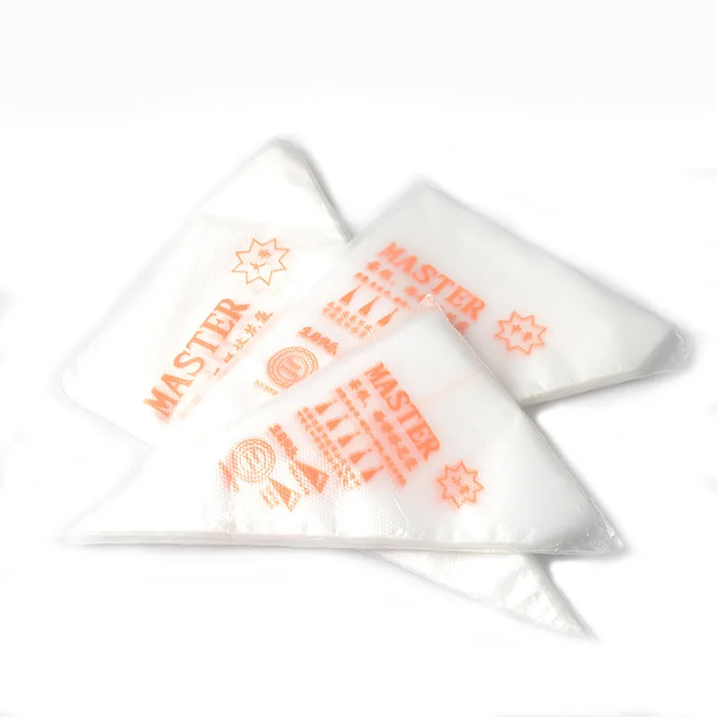 100pcs Disposable Pastry Bags S/m Size Piping Bag Confectionery For Cream Fondant Cake Decorating Tools Bakeware GJ03 | Дом и сад