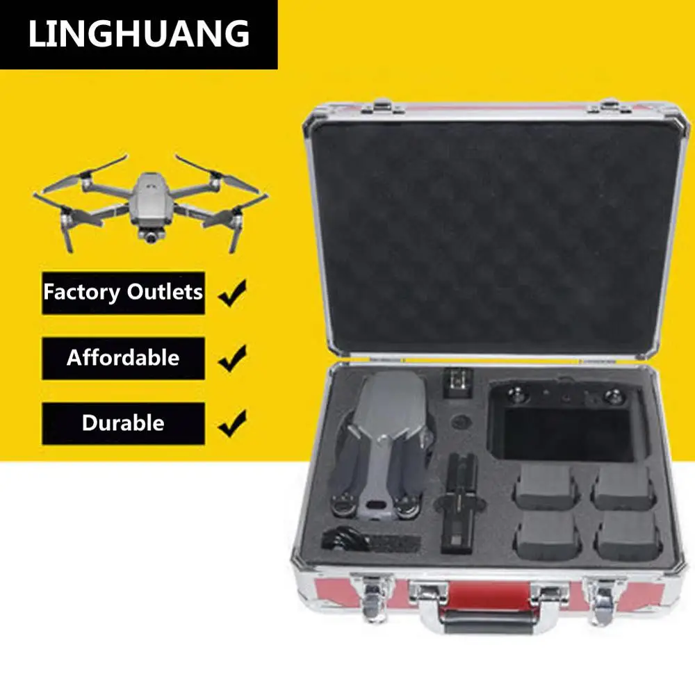 Чехол для дрона DJI Mavic 2 с дистанционным управлением и экраном чехол квадрокоптера