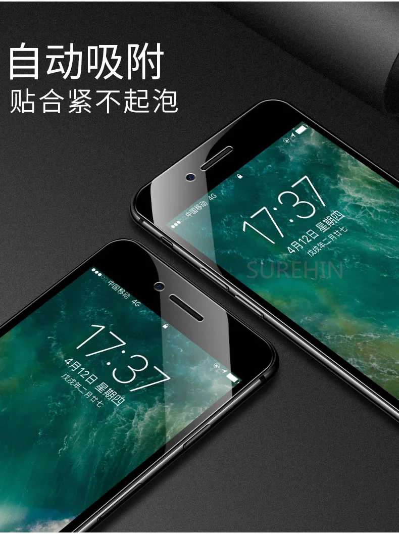 SUREHIN Красивая защита для экрана apple iPhone X XS Max XR закаленное стекло 2.5D изогнутое