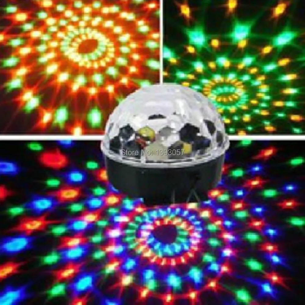 Светодиодная RGB лампа высокой мощности 5 шт. 3 Вт чип 45 мил 6 контактная сценическая