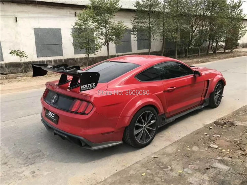 SHCHCG Высокое качество углеродного волокна GT задний спойлер Багажник крыло
