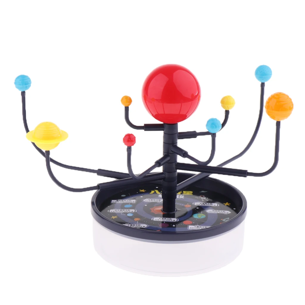 3D моделирование Солнечной системы Nine Celestial Body модель для бега Kit дети Science DIY