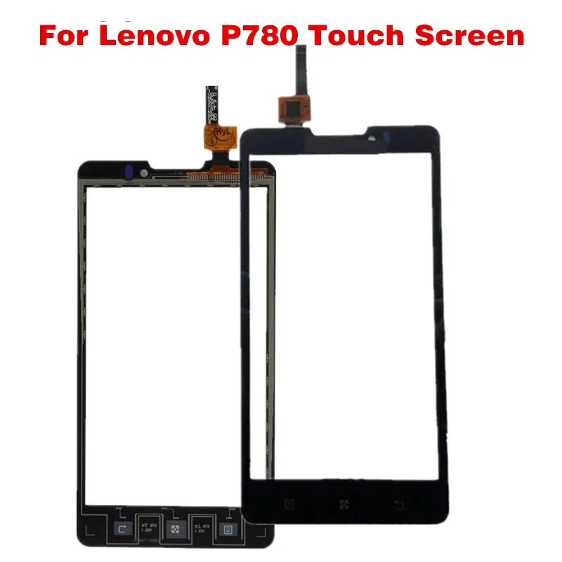 Для lenovo P780 Сенсорный экран Сенсорная панель мобильного телефона P 780 Экран Замена