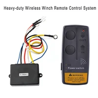 heavy duty wireless winch remote control system kit for 12v 65ft winches off road truck suv atv utv