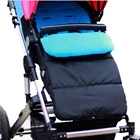 Универсальная детская коляска, спальный мешок, теплая муфта для ног, универсальная, подходит для коляски