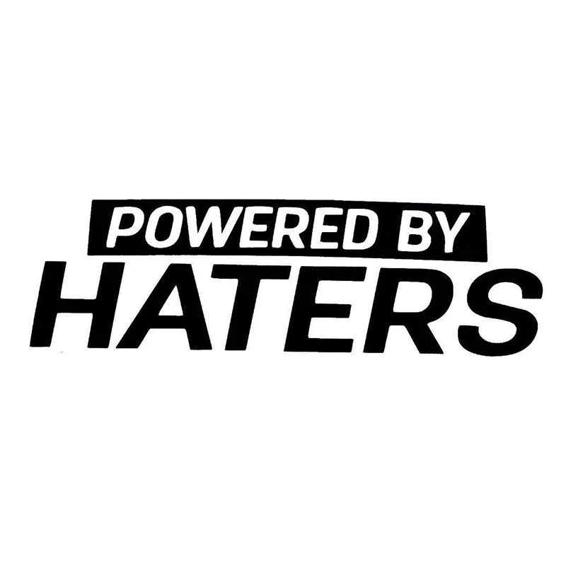 Виниловая наклейка на окно автомобиля грузовика мотоцикла от Haters дрейф Jdm |