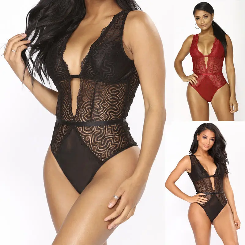 Женское пикантное кружевное нижнее белье одежда для сна новый дизайн женские