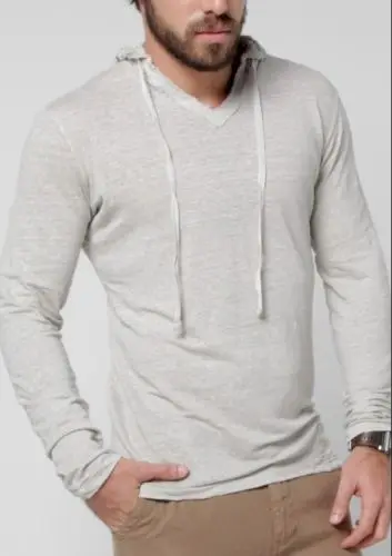 Fashion Spring Men Long Sleeve Gym T Shirt Casual Plain Tee Sport Activewear Tops Slim Fit V Neck Tees New | Мужская одежда