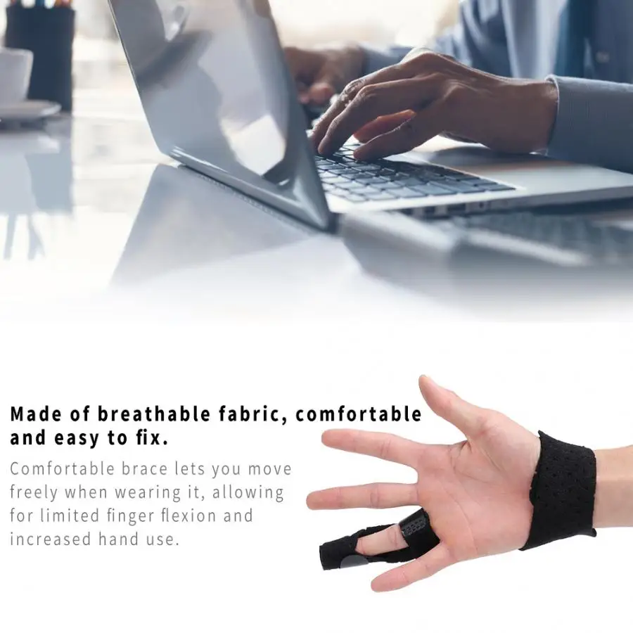 Adjustable Finger Guard Splint Hand Support Recovery Brace Protection Injury Aid Tools v | Красота и здоровье