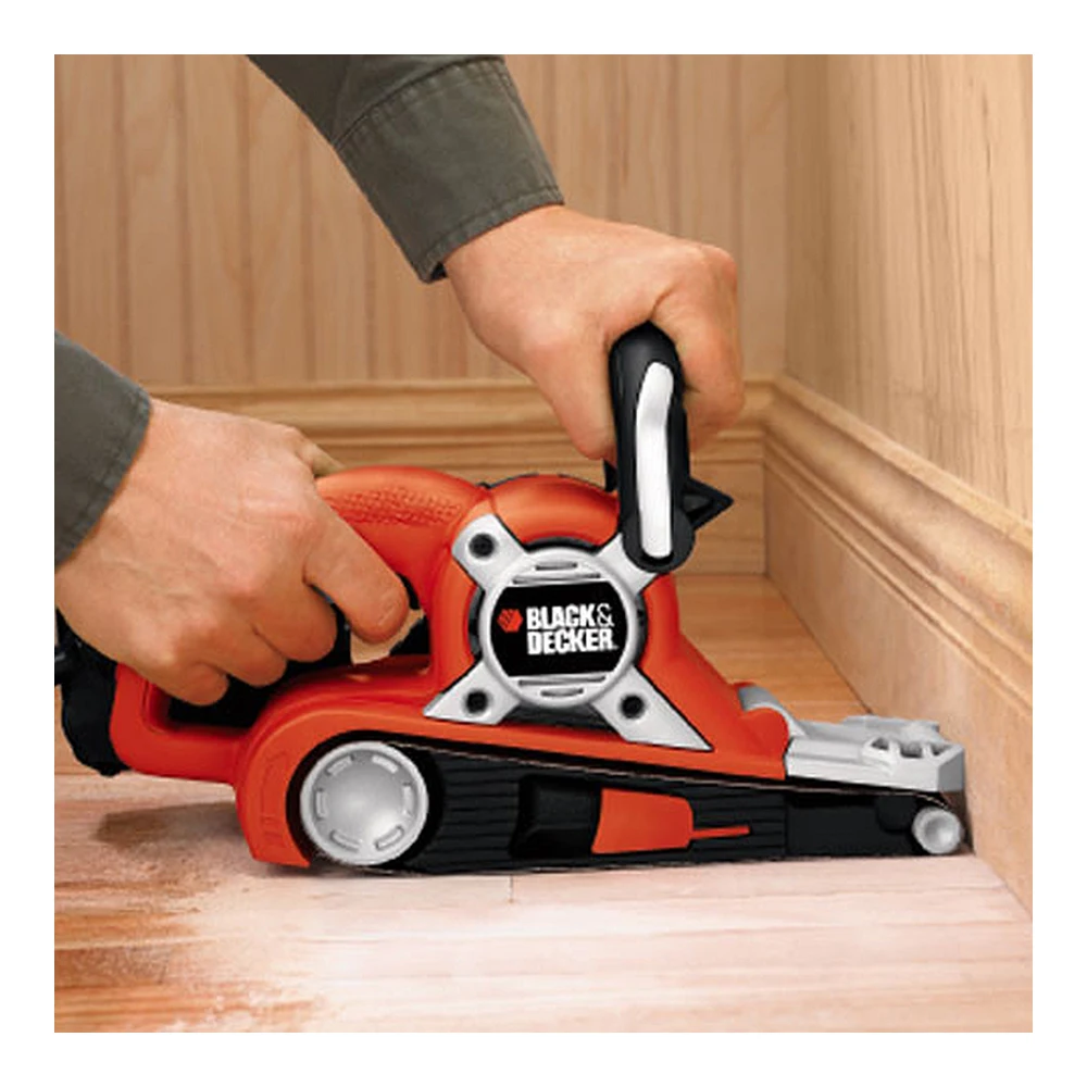 Ленточная шлифовальная машина Black+Decker KA88-QS 720 Вт | Инструменты