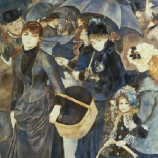 Зонты c 1883 Пьер-Огюст Ренуар (1841-1919 французский) холст масло Национальная галерея