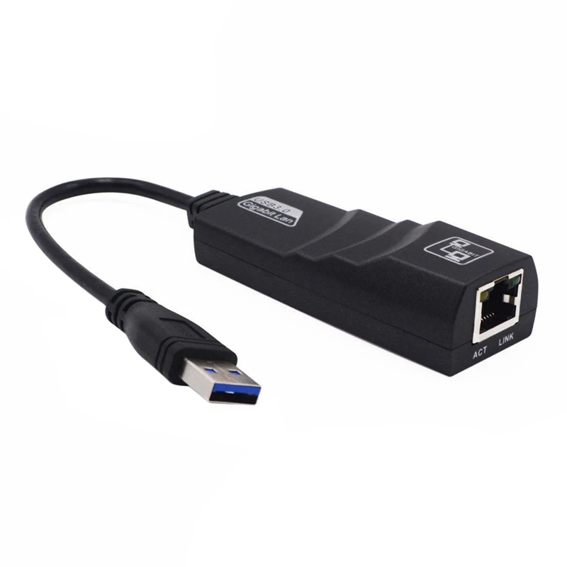 Usb 3 0 до 10/100/1000 Мбит/с Gigabit Rj45 Ethernet Lan Сетевой адаптер для ПК Mac... | Электроника