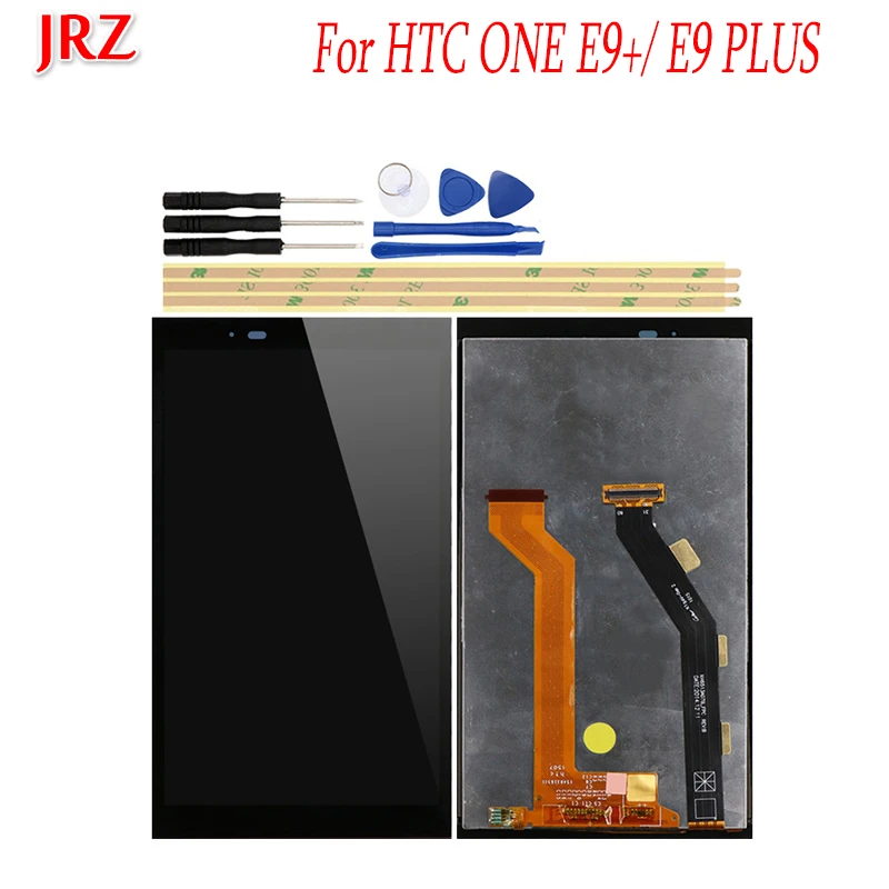 JRZ для HTC ONE E9 ЖК дисплей и сенсорный экран 5 дюймов дигитайзер сборка Замена с
