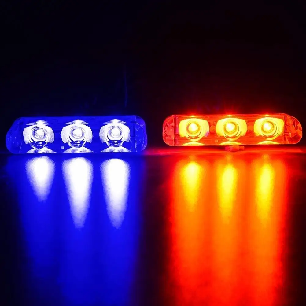 2 шт. 12В лучшее качество 2x 3/Led скорой помощи полиции светильник преобразователь