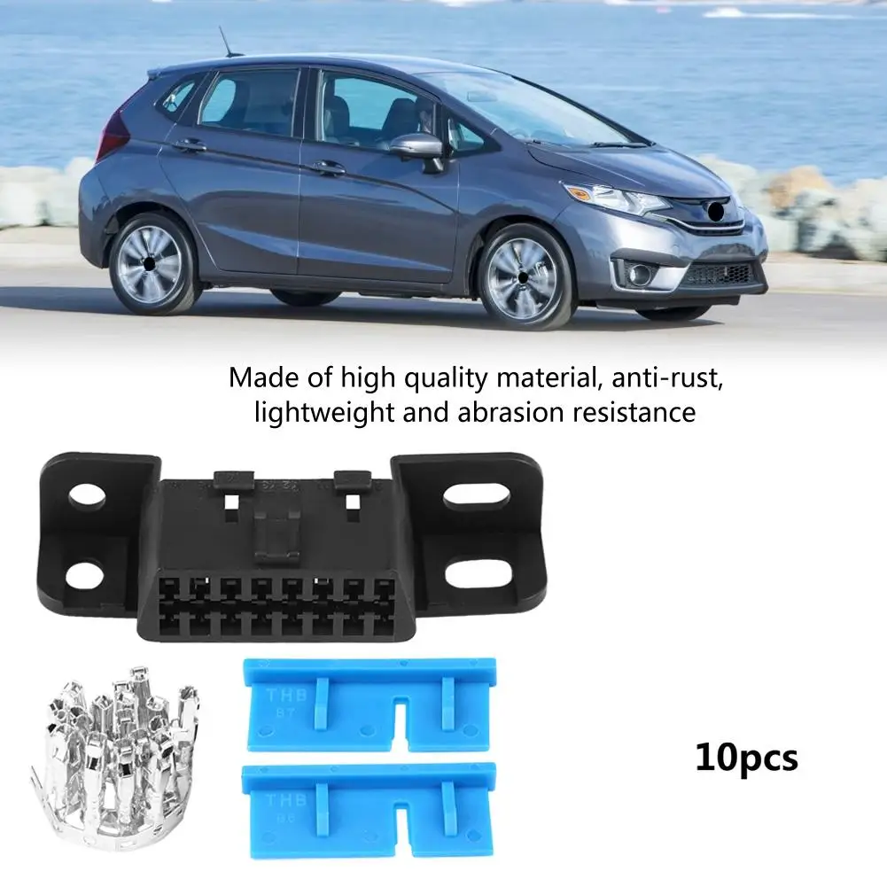 16 контактный гнездовой разъем OBD2 II кабель OBDII автомобильный адаптер штепсельная