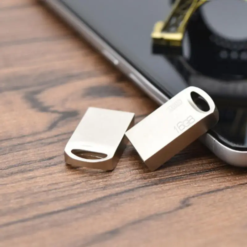 Портативный металлический U диск 32g мини флэш накопитель USB3.0 высокоскоростная