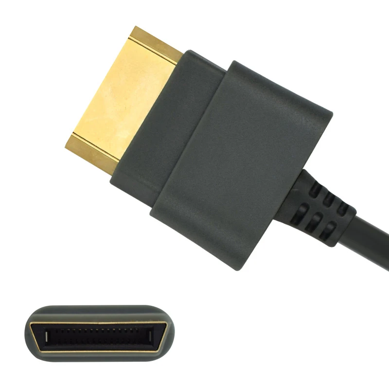 Кабель адаптер DOITOP для XBOX 360 все версии аудио HDMI AV кабель шнур Microsoft 65 нм тонкий 45