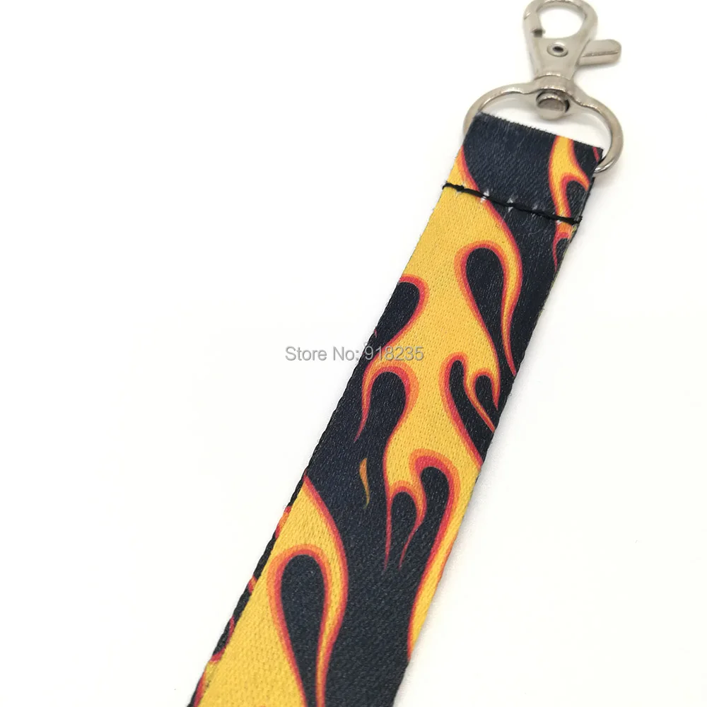 Ремешок на шею для телефона с рисунком пламени | Игрушки и хобби